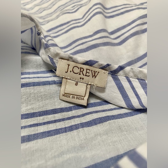 J.Crew Linen Bell-Sleeve Blouse - Picture 3 of 3